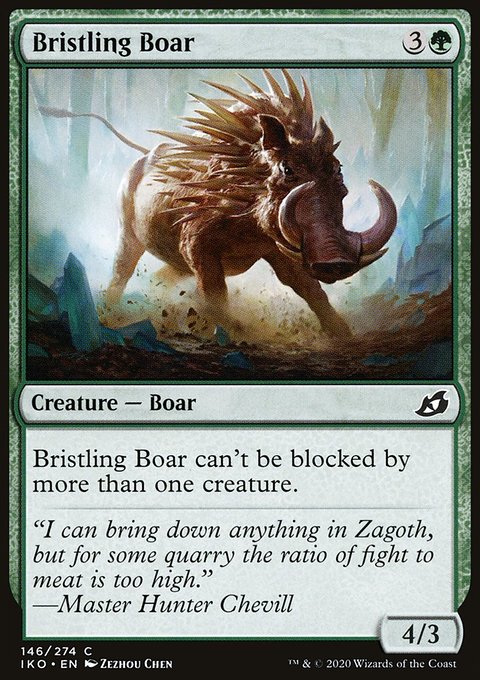 Bristling Boar